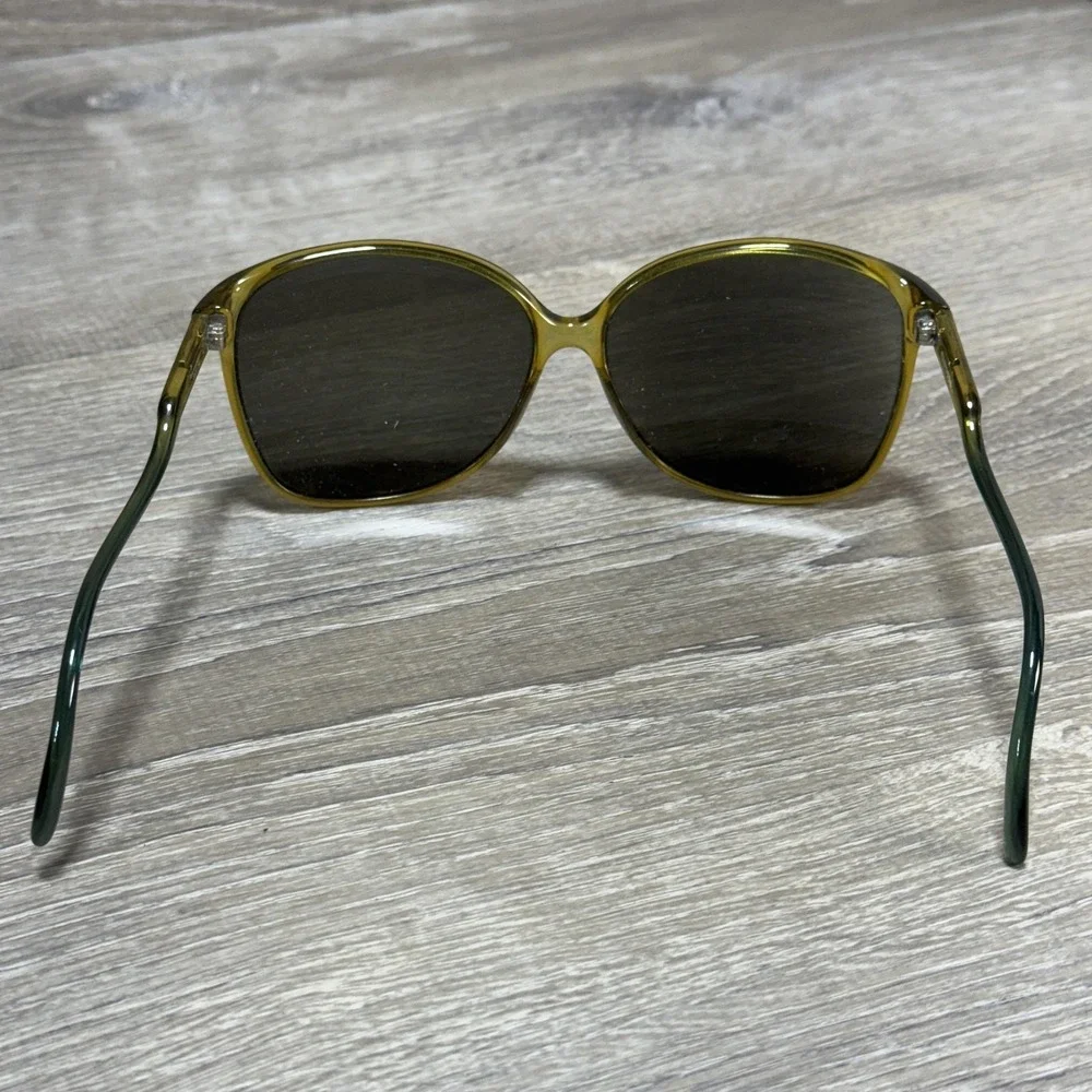 Carrera 5577 Eyeglasses Frames 50 Green Oval Made in Germany Lenses need Replace